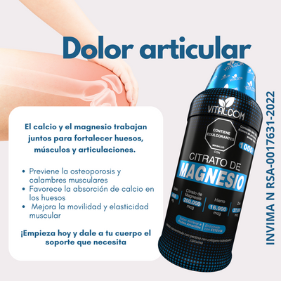 CITRATO MAGNESIO X1000ML