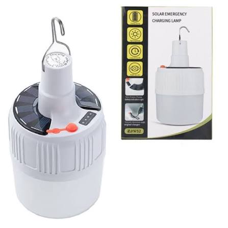 Bombillo solar recargable Black Days