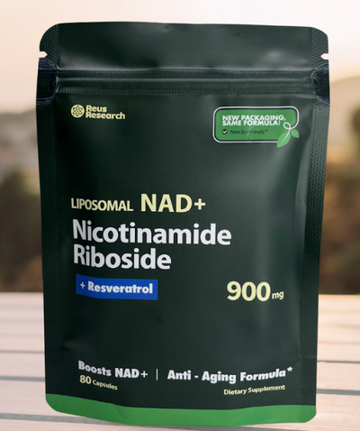 BOLSA LIPOSOMAL NAD Resveratrol + Nicotinamide Riboside