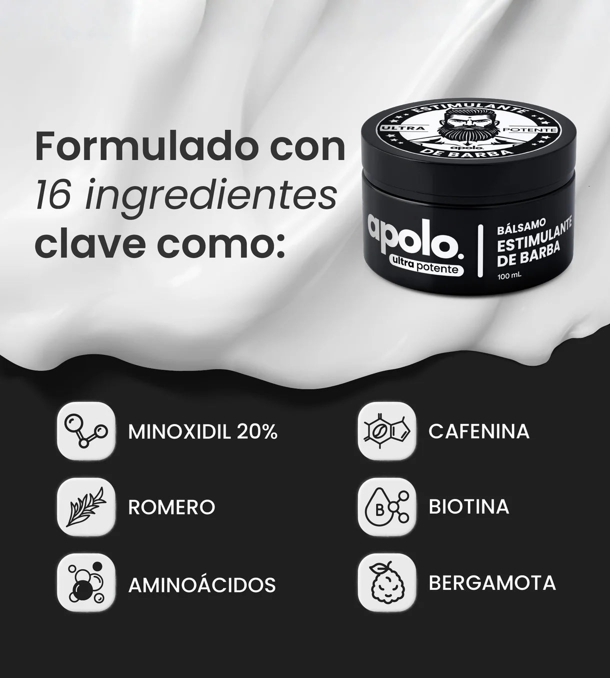 Estimulante de Barba Apolo