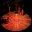 lámpara ambiente 7 colores con difusor