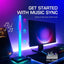 Barras de luz led rgb audioritmicas