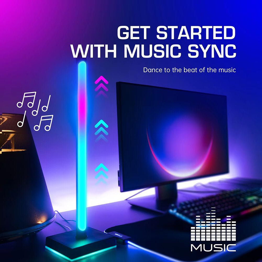 Barras de luz led rgb audioritmicas