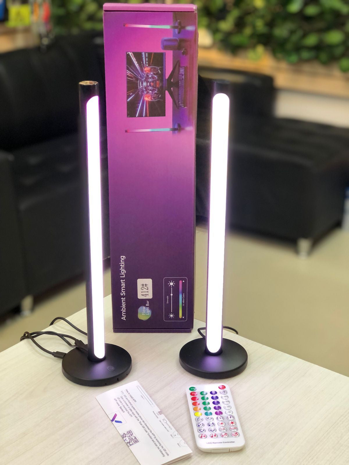 Barras de luz led rgb audioritmicas
