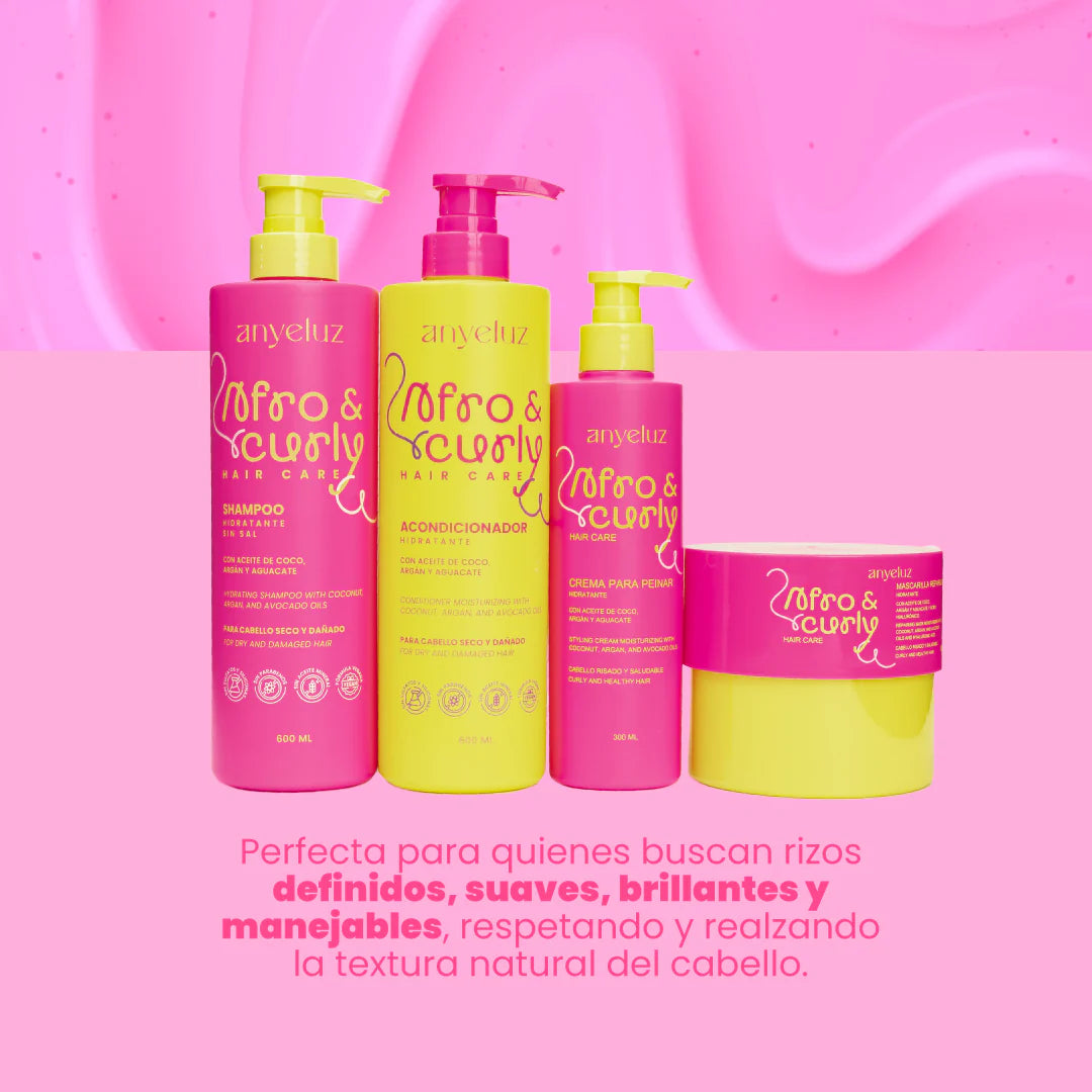 Kit Afro & Curly - Anyeluz