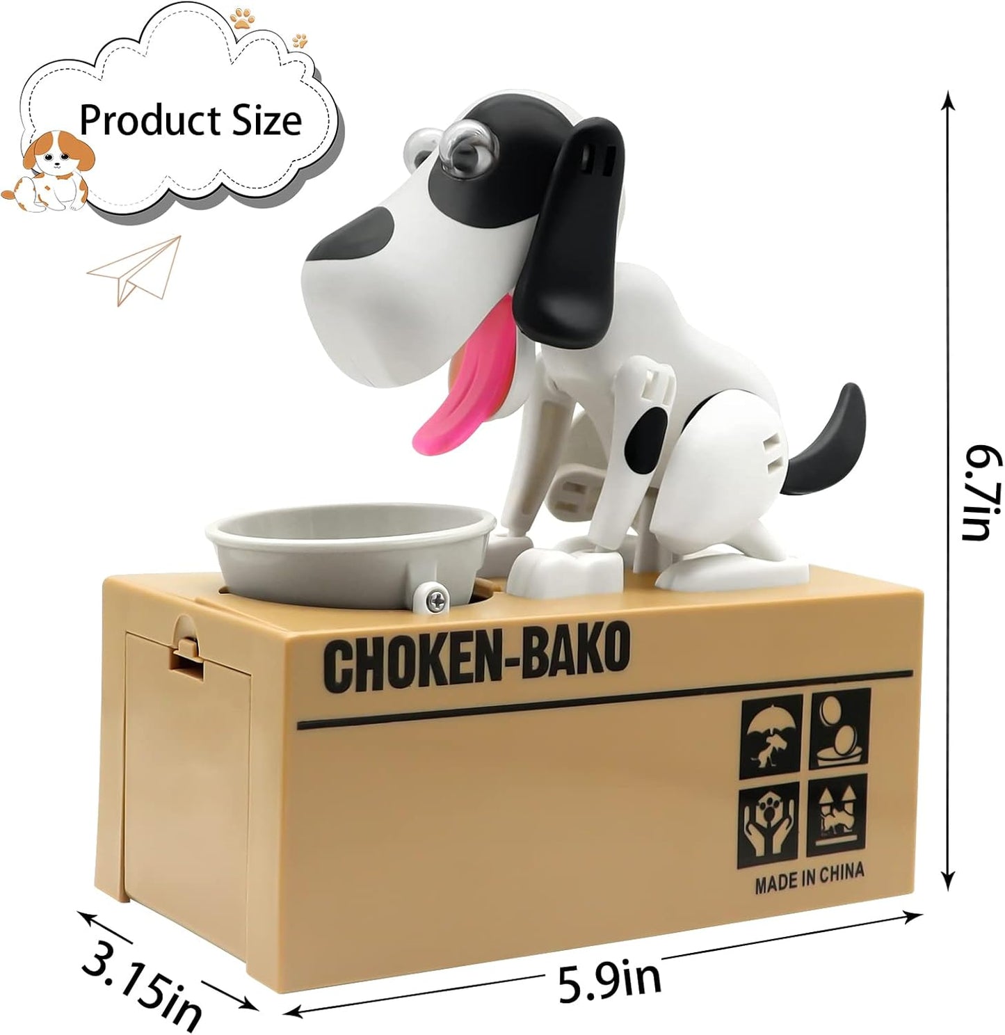 Alcancía infantil Perro