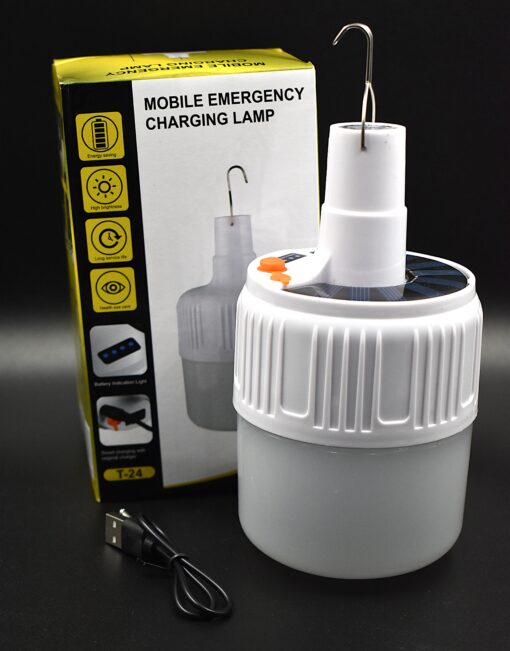 Bombillo solar recargable Black Days