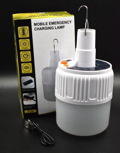 Bombillo solar recargable Black Days