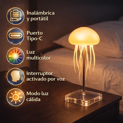 Lampara De Medusa Con Patas Bailarinas