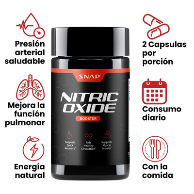 Oxido Nitrico con (Citrulina y Arginina) 60 CAPS