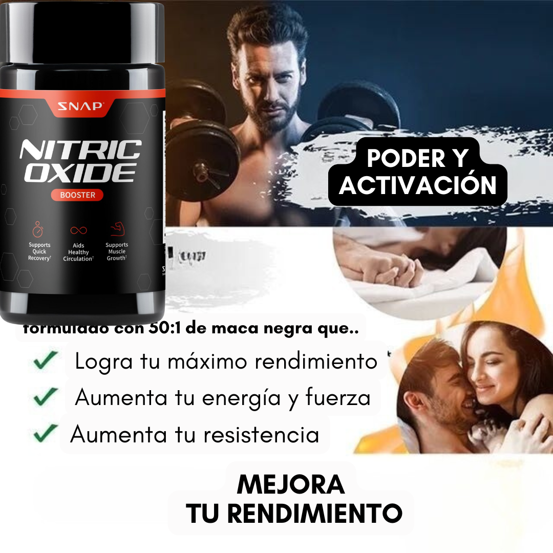 Oxido Nitrico con (Citrulina y Arginina) 60 CAPS